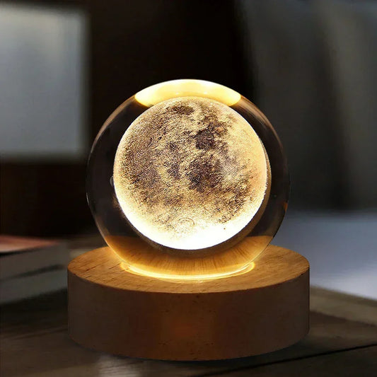 ESFERA DE LUZ LUNAR 3D